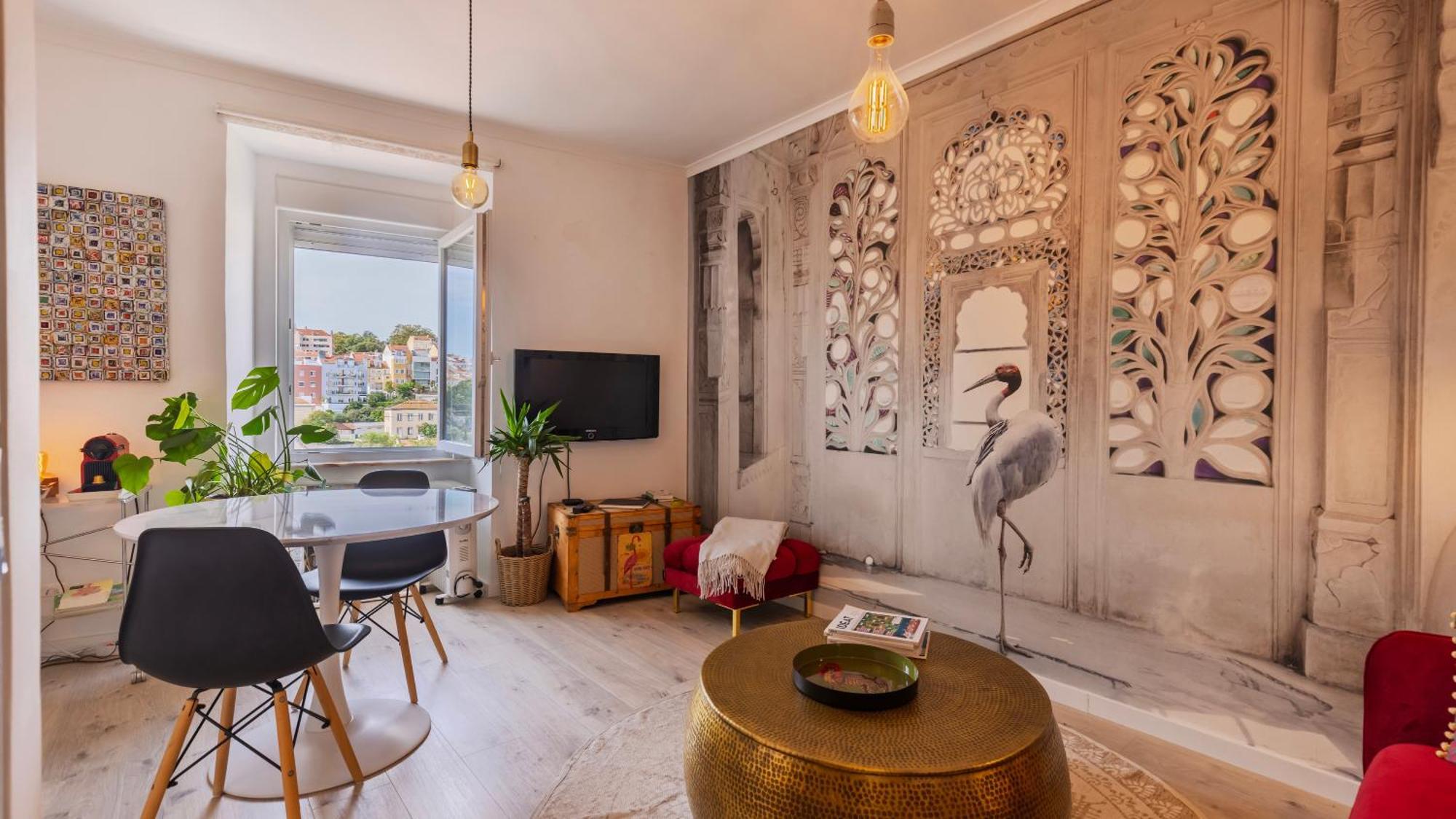 Sunny Design Apt In Praca Das Flores By Lovelystay Lisboa Ngoại thất bức ảnh